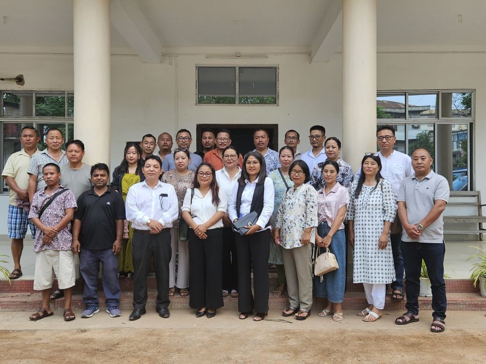 Staff and officials of CMO Dimapur and DDLSA members during an awareness session on the POSH Act, on May 7. (Photo Courtesy: CMO Dimapur)